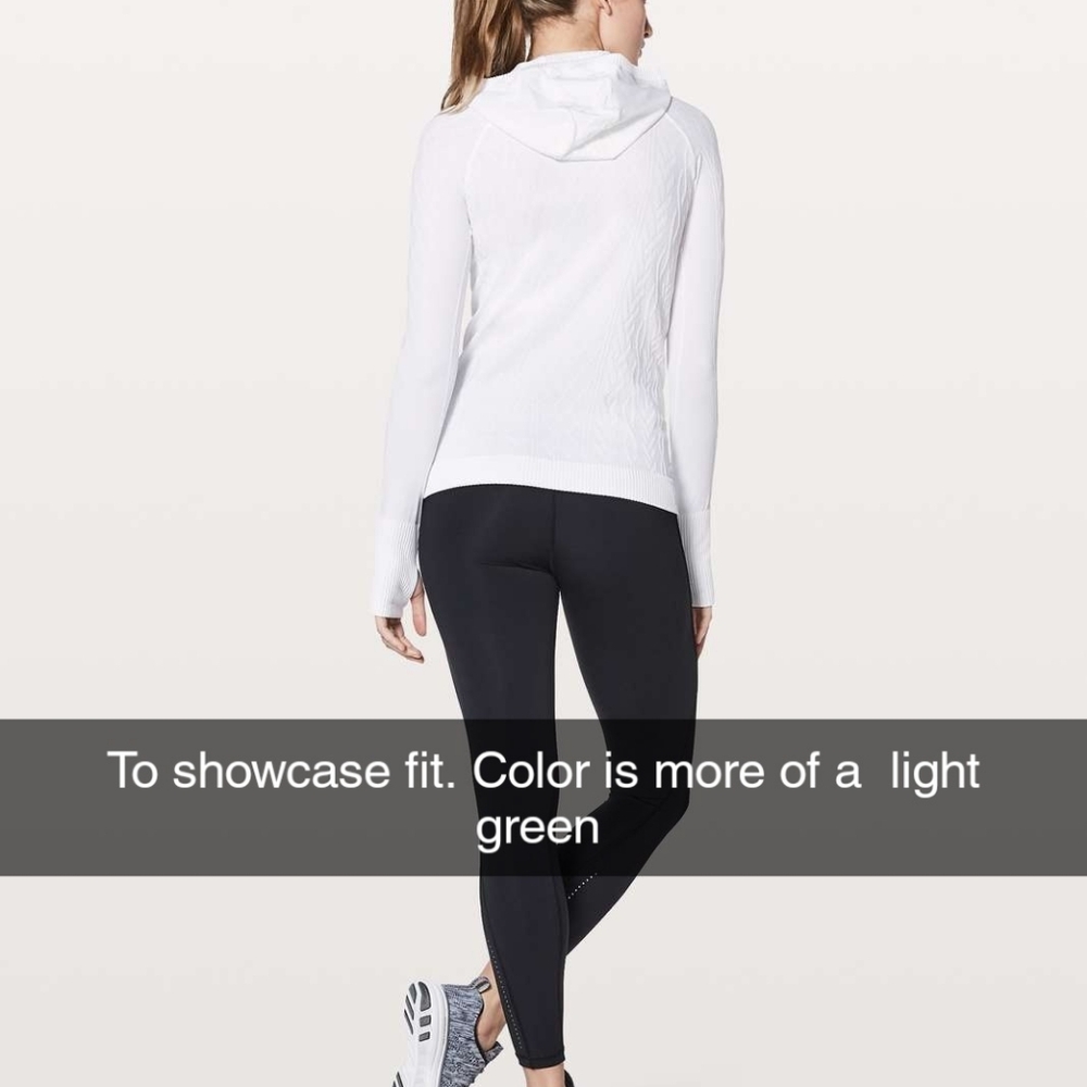 Lululemon Rest Less Hoodie Light Green/Yellow